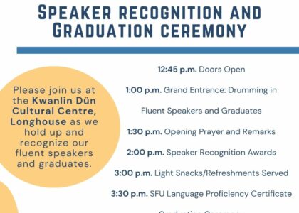 Thumbnail for the post titled: Fluent Speaker Recognition and Graduation Ceremony  – July 3, 2026