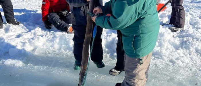 On the Land Learning - Pulling Fish Net