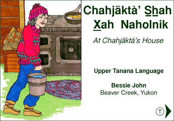 Thumbnail for the post titled: Chahjäktà’ Ṣẖah Ẋah Naholnik. At Chahjäktà’s House. by Bessie John